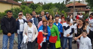 Τα παιδιά των παραρτημάτων του ΚΚΠΚΜ και οι συνοδοί τους με την κ. Μαρία Τυροπώλη, υπεύθυνη τύπου της ελληνικής πρεσβείας στην Σόφια